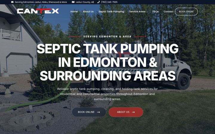 Screenshot of cantex-group.com