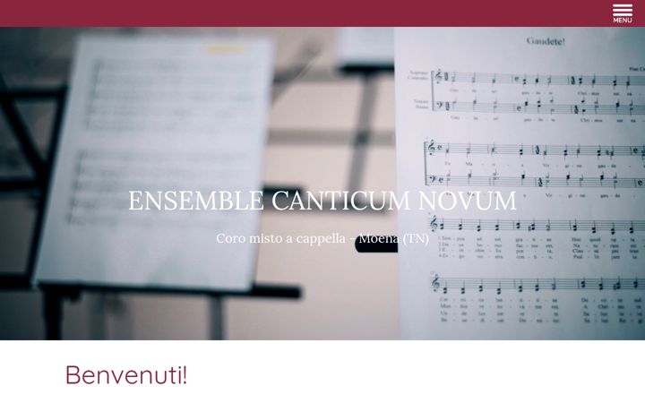 Screenshot of canticumoena.it