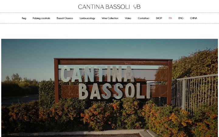 Screenshot ta' cantinabassoli.it