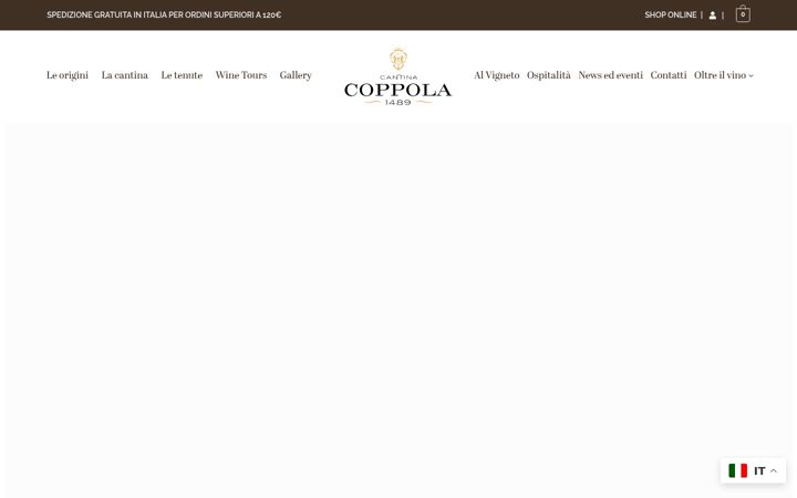 Capture d'écran de cantinacoppola.it