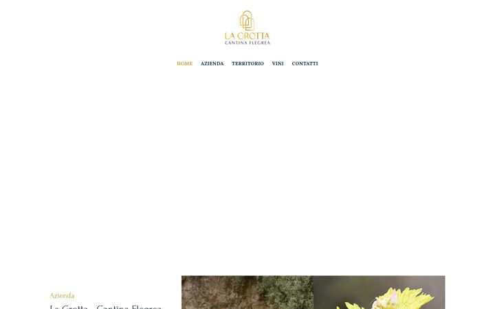 Screenshot von cantinalagrotta.it