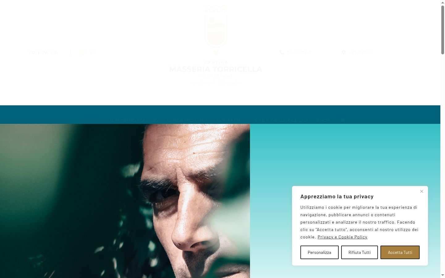 Screenshot tal-banner tal-kunsens muri qabel kwalunkwe interazzjoni