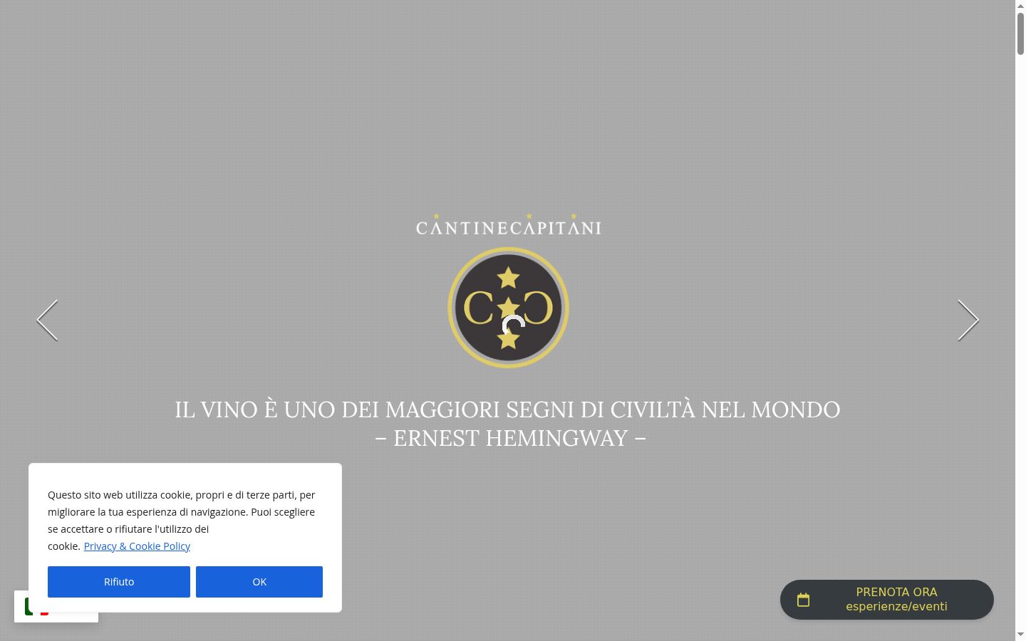 Screenshot tal-banner tal-kunsens muri qabel kwalunkwe interazzjoni