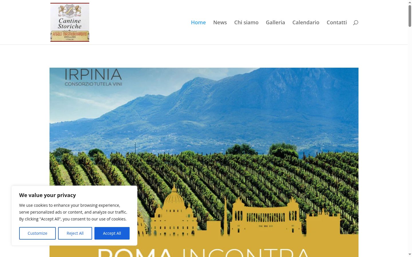 Screenshot tal-banner tal-kunsens muri qabel kwalunkwe interazzjoni