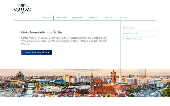 Screenshot ta' cantor-immobilien.de