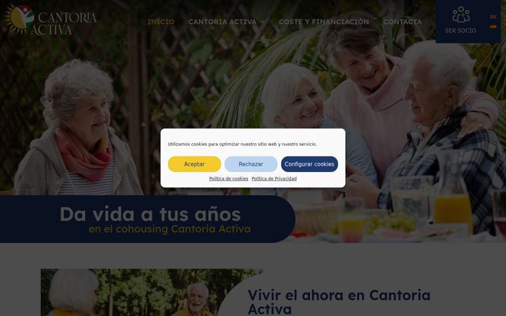 Screenshot of cantoriaactiva.es