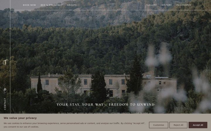 Screenshot of cantorna.com