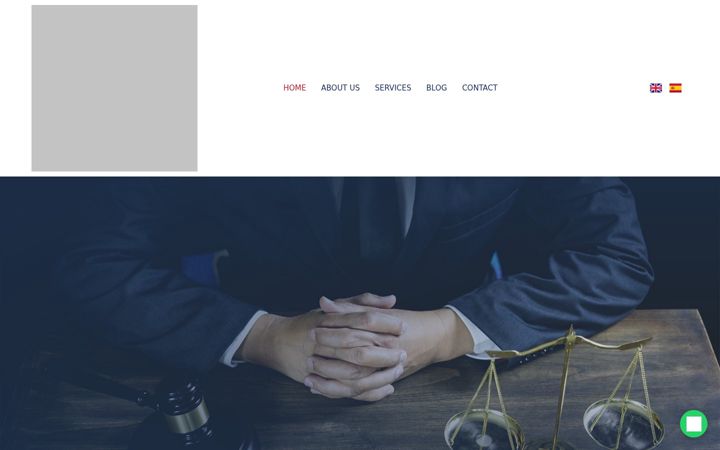 Screenshot of cantosabogados.com