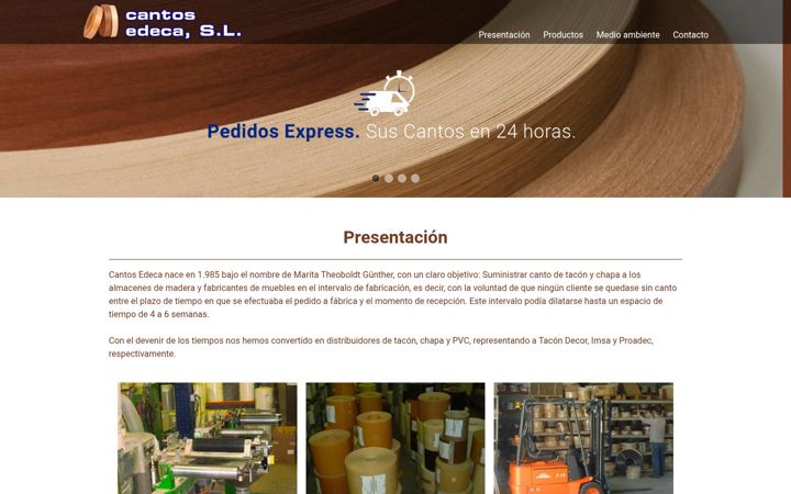 Screenshot of cantosedeca.com