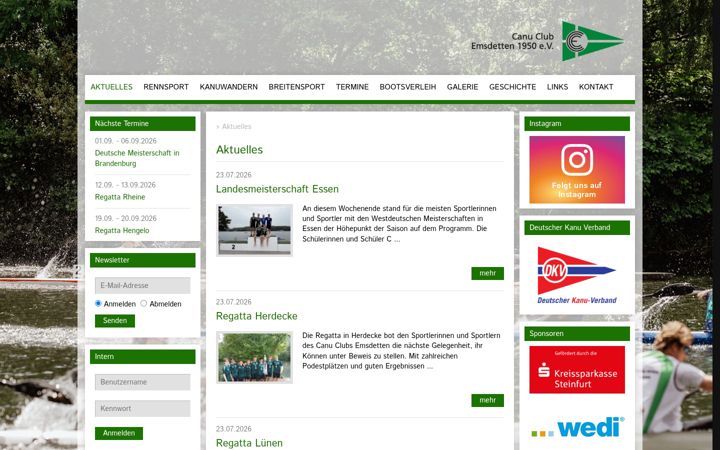 Screenshot of canu.de