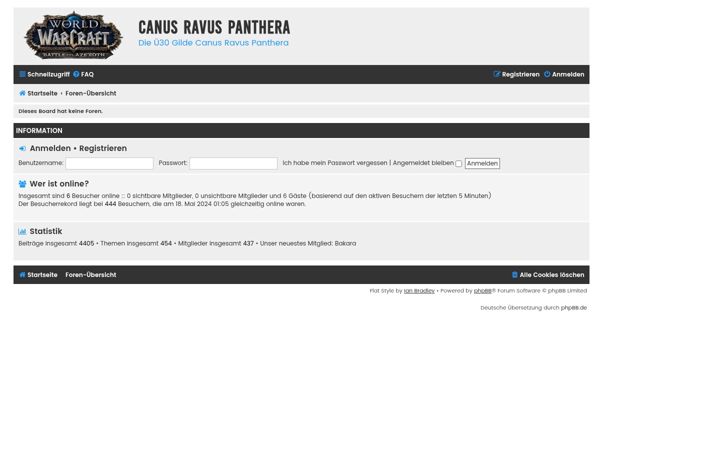 Screenshot of canusravuspanthera.de