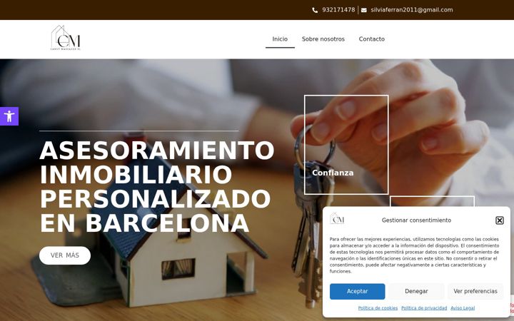 Screenshot of canutmassague.es