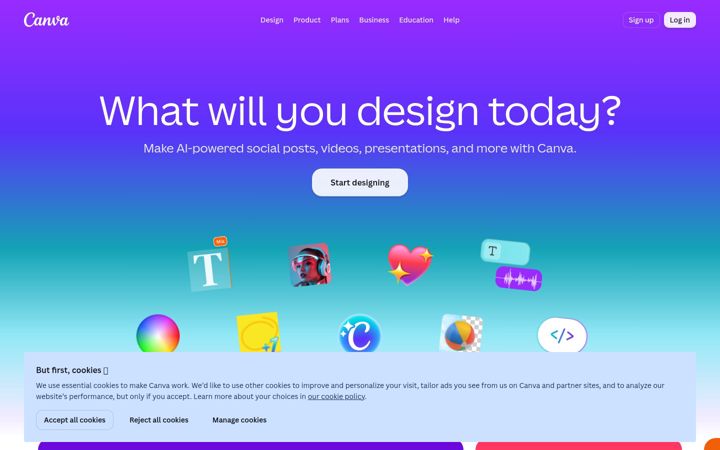 Screenshot stránky canva.me