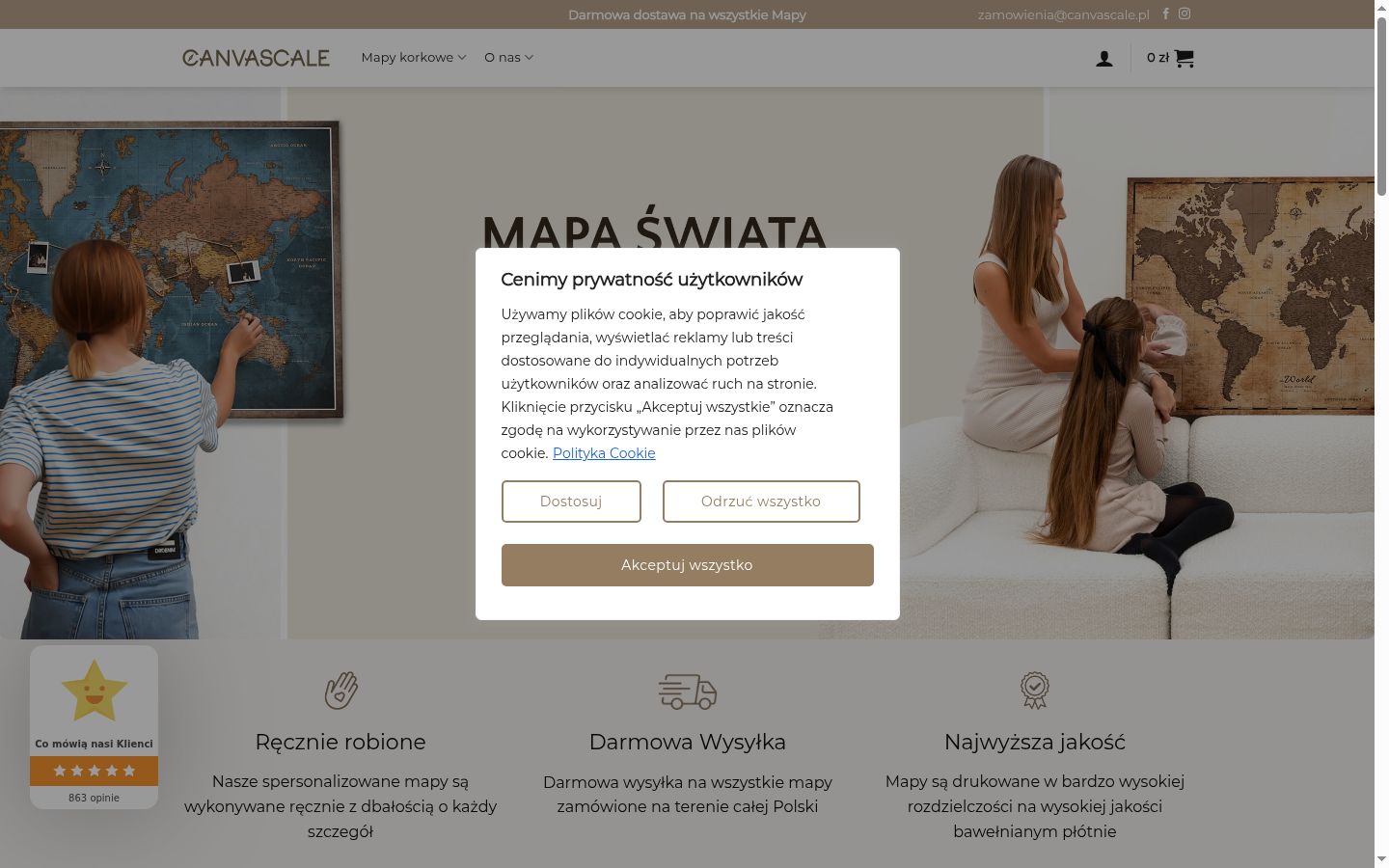 Ekraanipilt nõusolekubännerist, mida näidati enne mis tahes suhtlust