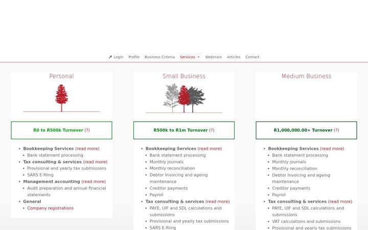 Ekraanipilt saidist canvascompliance.co.za