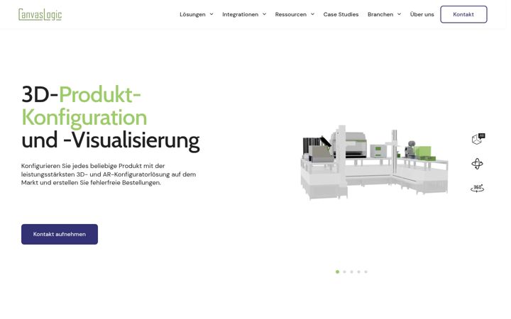 Captura de pantalla de canvaslogic.de