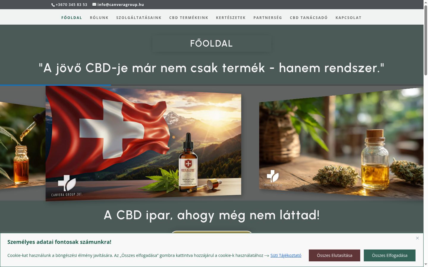 Ekrānuzņēmums ar piekrišanas baneri, kas tika rādīts pirms jebkādas mijiedarbības