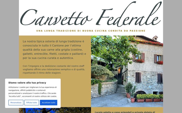 Screenshot of canvettofederale.ch
