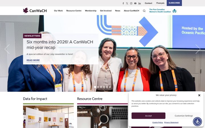 Screenshot του canwach.ca