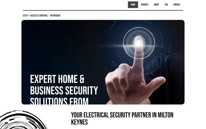 Screenshot of canyonsecurity.co.uk