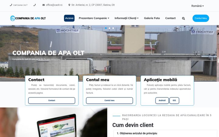 Screenshot of caolt.ro