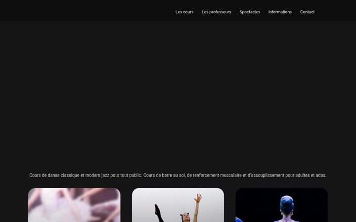 Zrzut ekranu cap-arts.fr