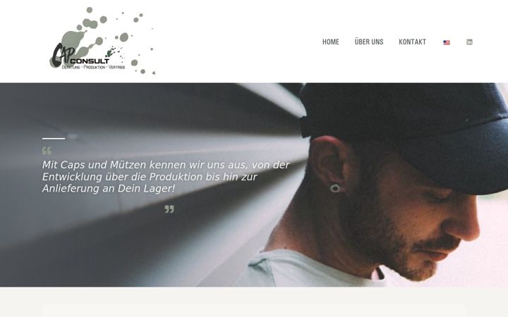 Screenshot of cap-consult.de