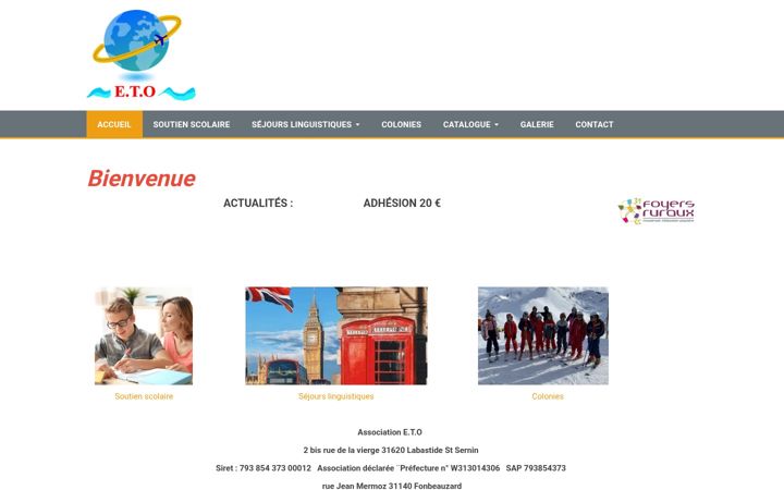Screenshot of cap-eto.org