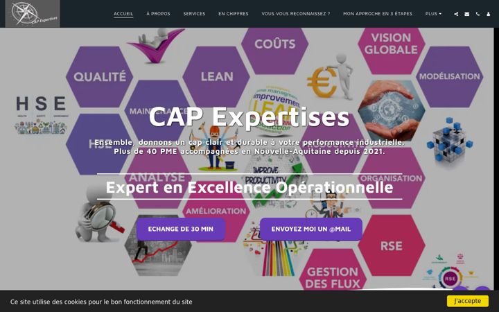 Screenshot of cap-expertises.fr