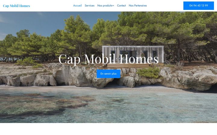 Zrzut ekranu cap-mobil-homes83.fr