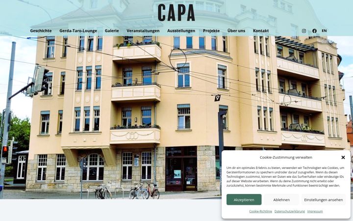 Screenshot του capa-haus.org