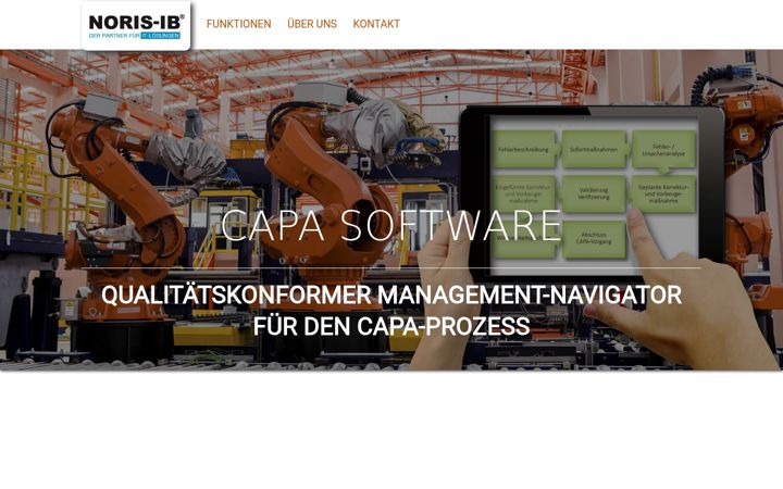 Screenshot of capa-softwareloesung.de