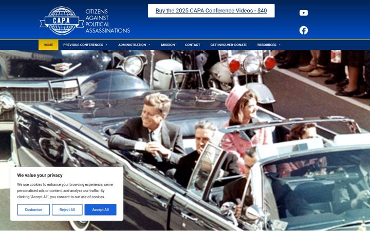 Screenshot of capa-us.org