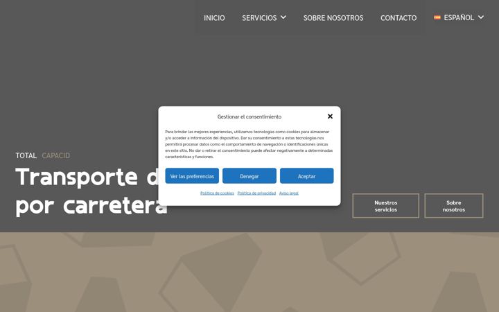 Screenshot of capacity-logistics.com