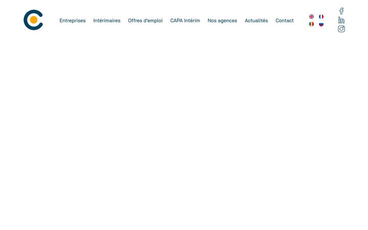 Screenshot of capainterim.com