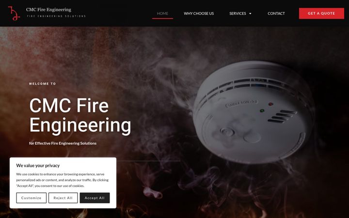 Screenshot of capallmaraconsulting.com