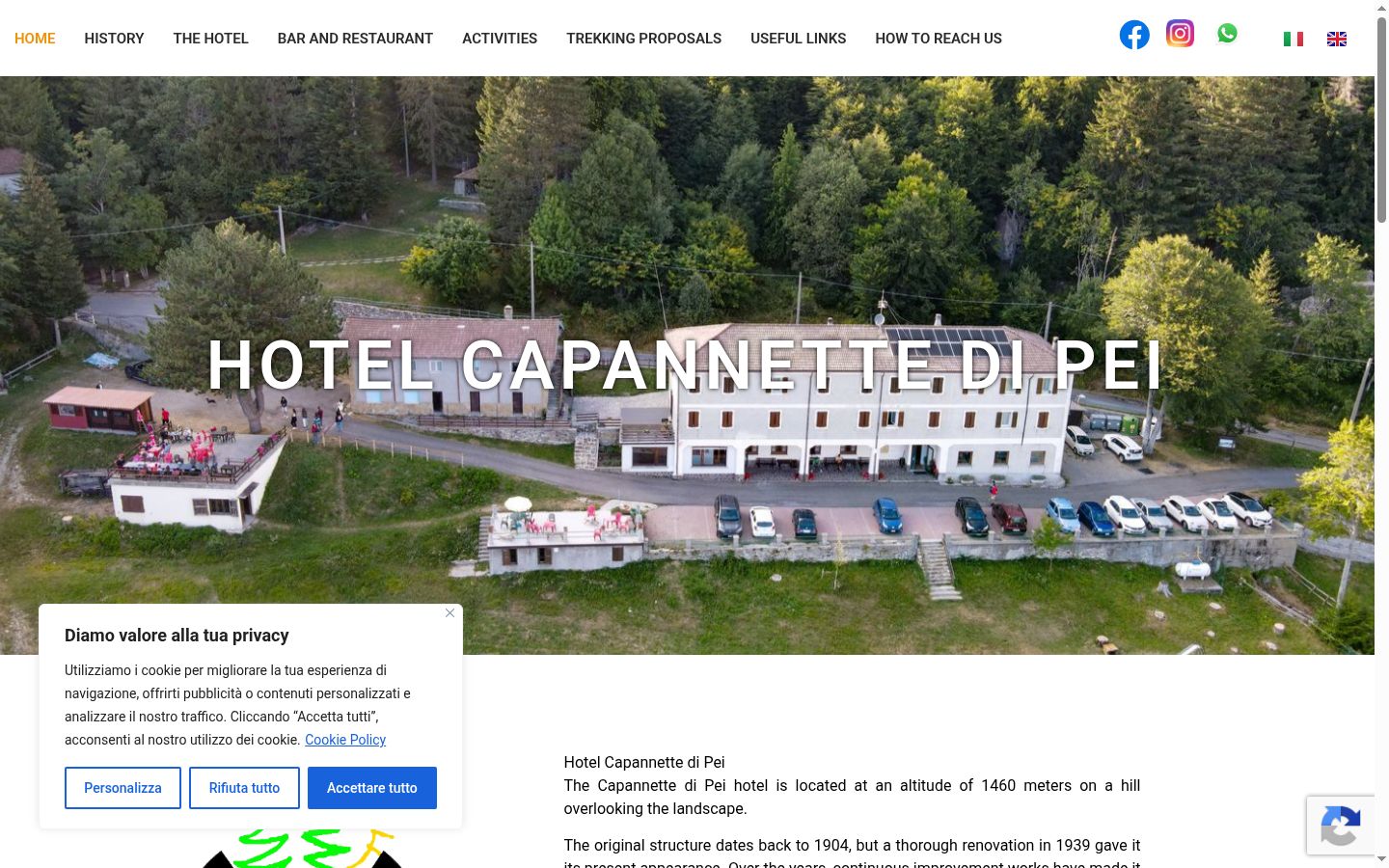 Screenshot tal-banner tal-kunsens muri qabel kwalunkwe interazzjoni
