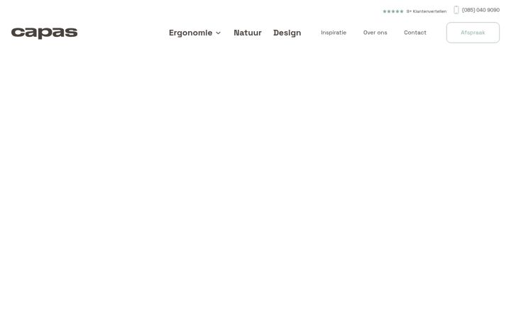 Screenshot of capasbed.nl