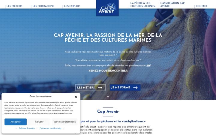 Screenshot of capavenir.bzh