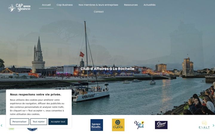 Screenshot of capbusiness.fr