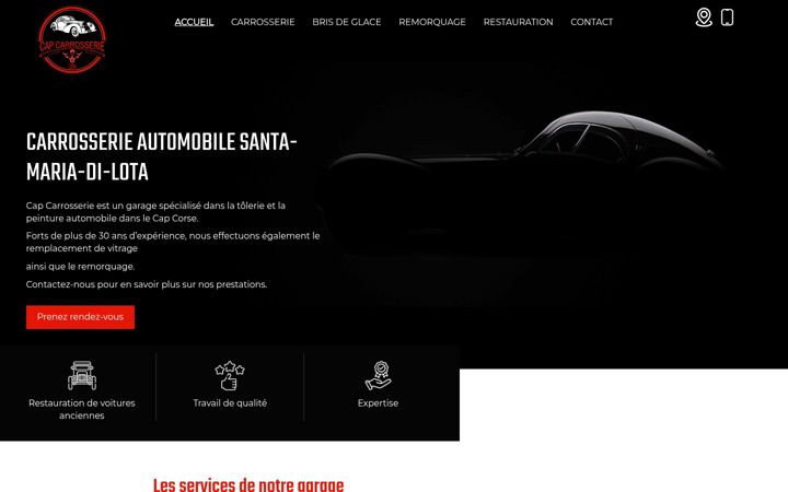 Screenshot of capcarrosserie.fr