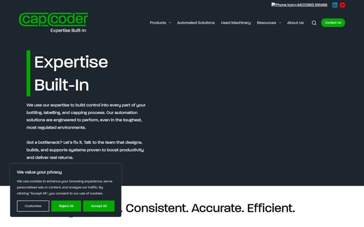 Screenshot of capcoder.com