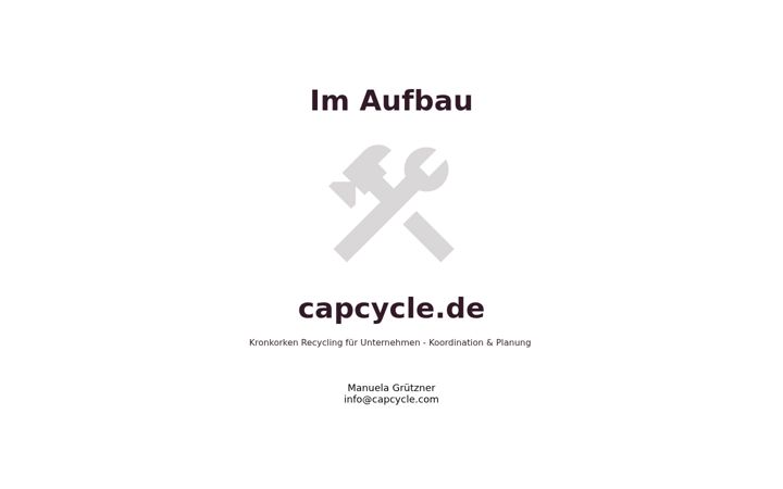 Screenshot of capcycle.de