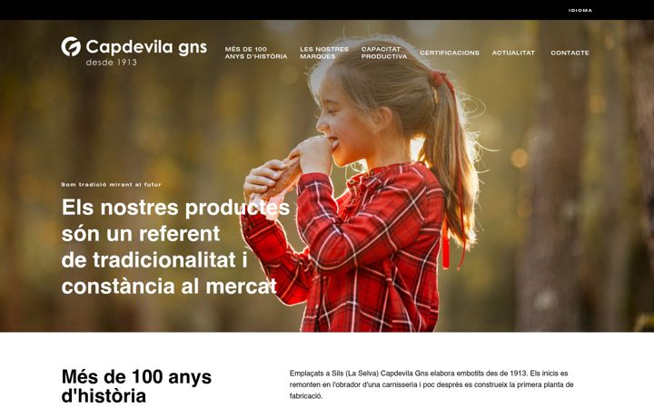 Screenshot of capdevilagns.com
