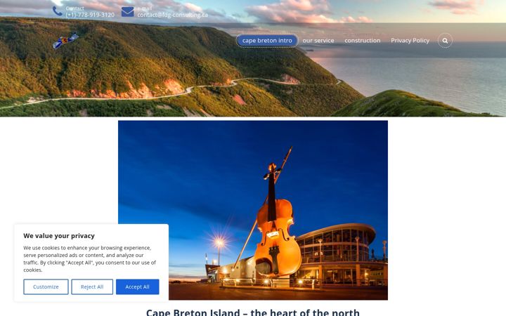 Screenshot του cape-breton-real-estate.ca