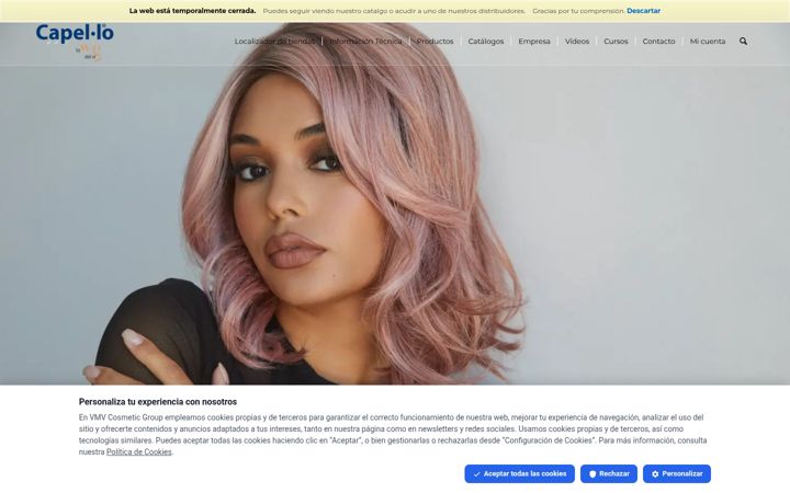 Screenshot of capel-lo.com