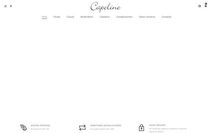 Ekrānuzņēmums no capeline.es