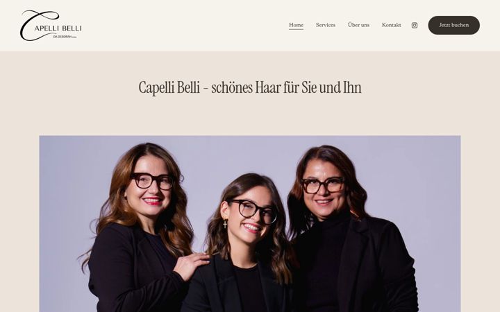 Screenshot of capelli-belli-coiffeur.ch