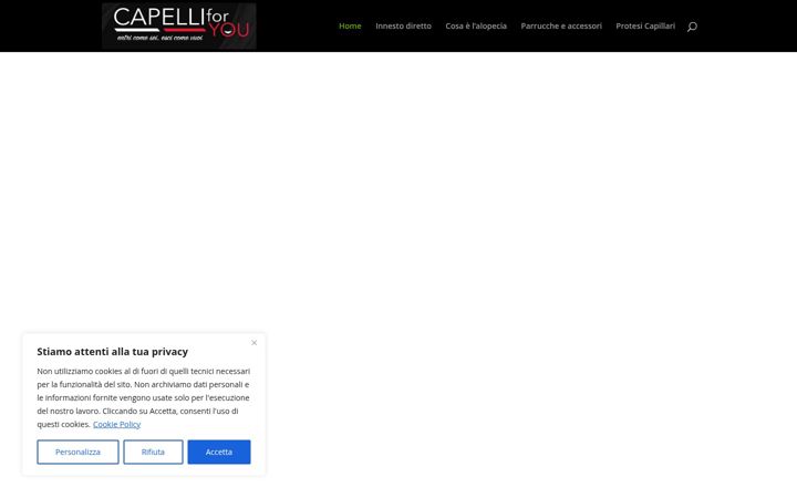Screenshot of capelliforyoucagliari.it