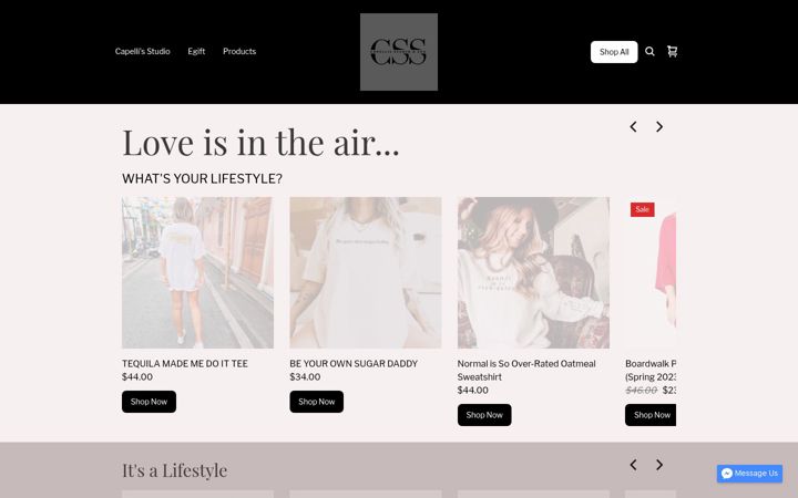 Screenshot of capellis-studio-spa.square.site